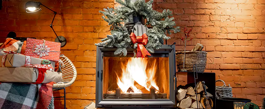 Travis Industries Linear Gas Fireplace Installation in Garfield, New Jersey