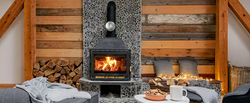 Thelin Hearth Products Direct Vent Gas Stove Fireplace Inspection in Garfield, New Jersey